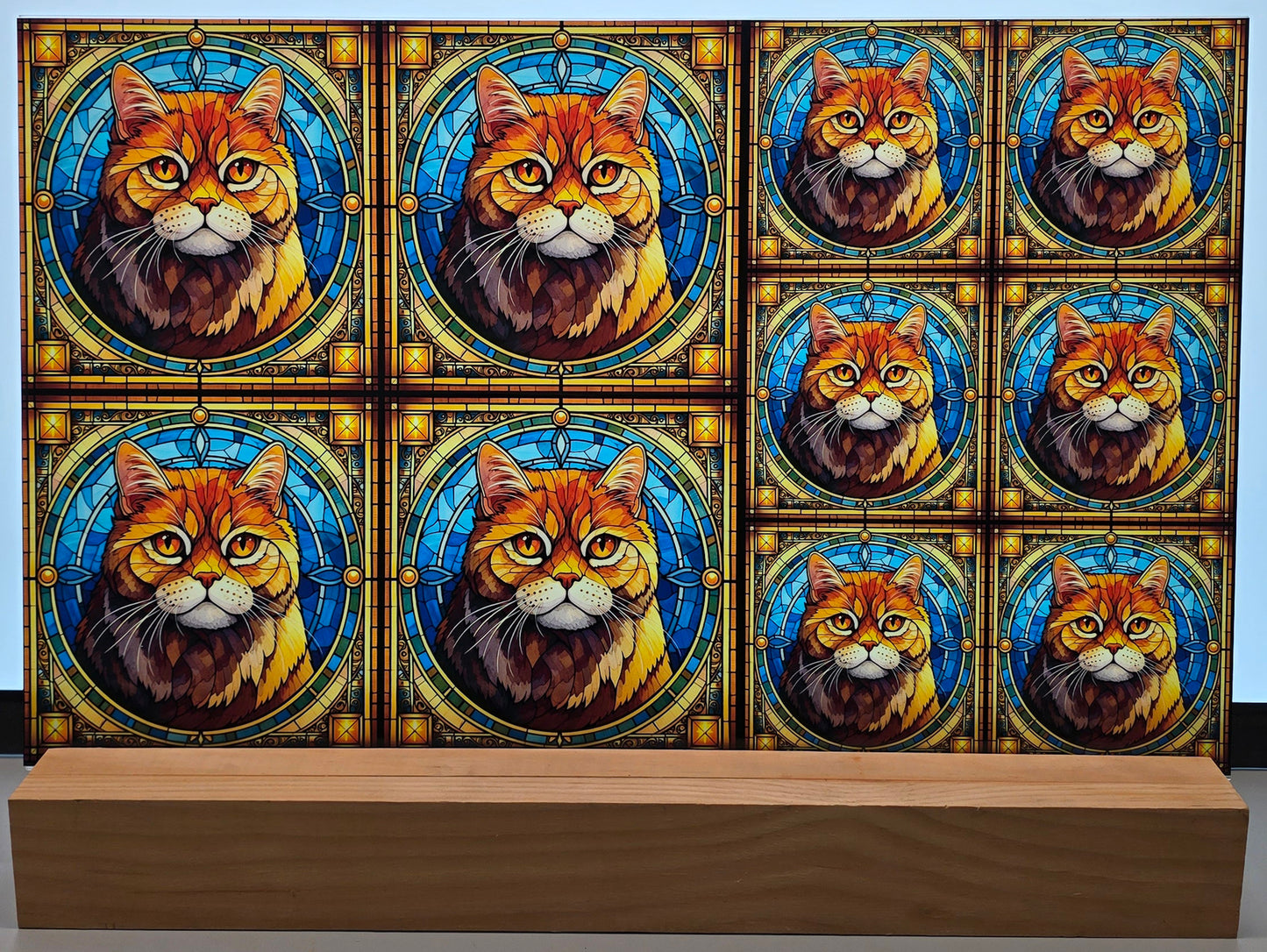 DecoCraft - Scenic Elevated Texture Tiles - British Shorthair III