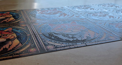 DecoCraft - Scenic Elevated Texture Tiles - British Shorthair III