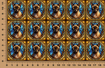 DecoCraft - Scenic Elevated Texture Tiles - Burmese