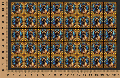 DecoCraft - Scenic Elevated Texture Tiles - Burmese