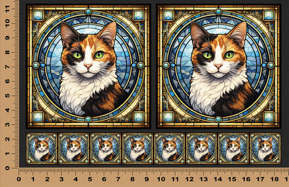 DecoCraft - Scenic Elevated Texture Tiles - Calico