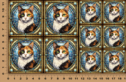 DecoCraft - Scenic Elevated Texture Tiles - Calico