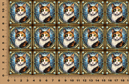 DecoCraft - Scenic Elevated Texture Tiles - Calico
