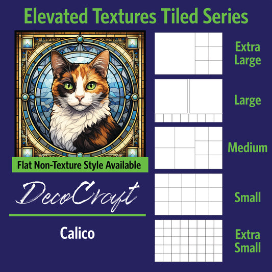 DecoCraft - Scenic Elevated Texture Tiles - Calico