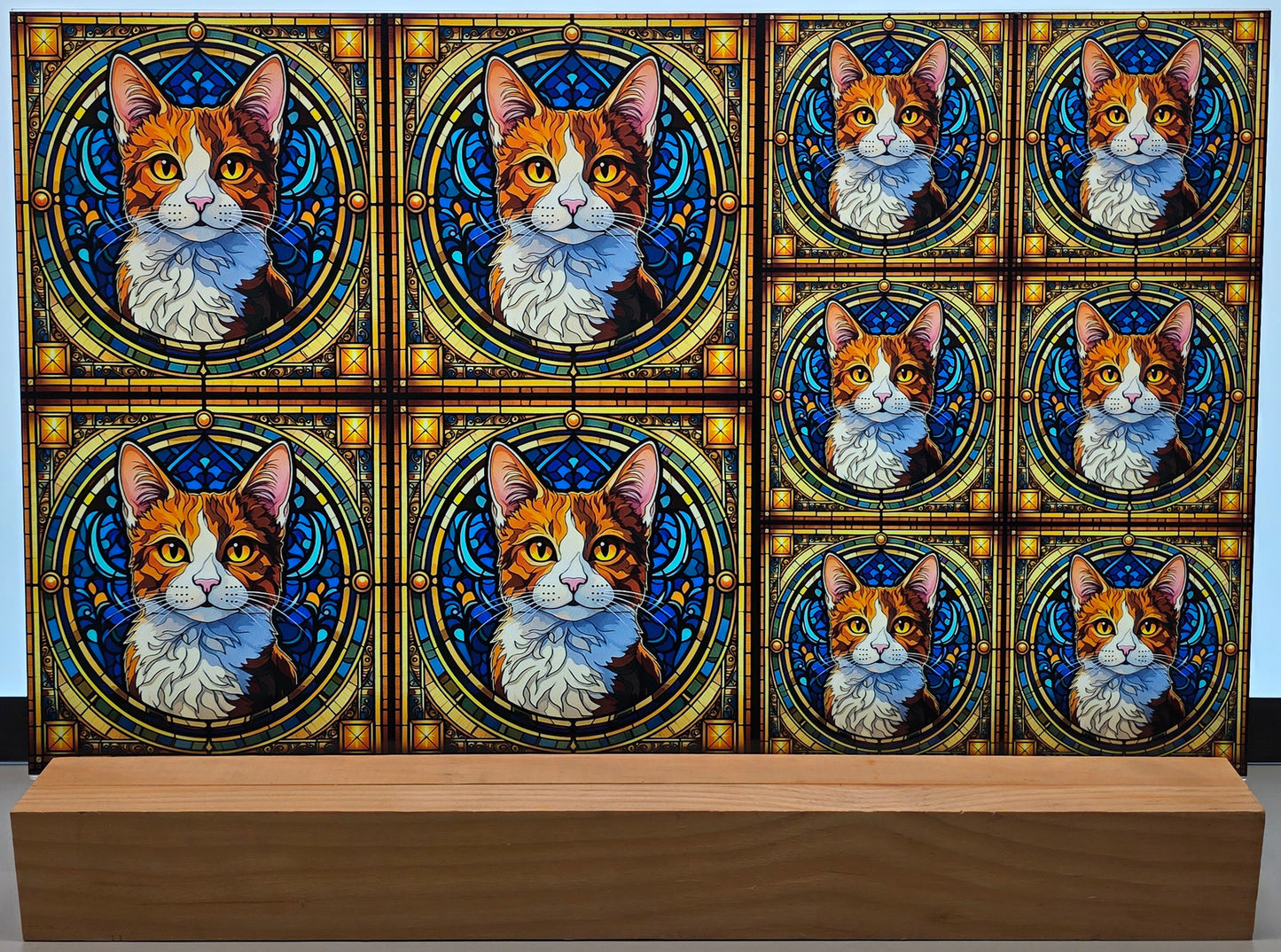 DecoCraft - Scenic Elevated Texture Tiles - Japanese Bobtail