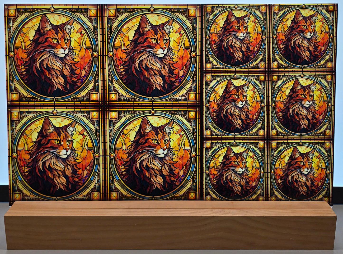 DecoCraft - Scenic Elevated Texture Tiles - Maine Coon