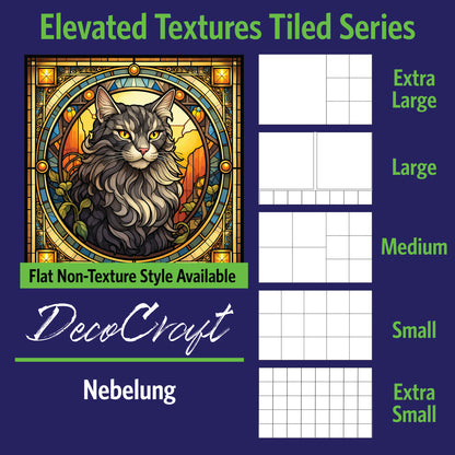 DecoCraft - Scenic Elevated Texture Tiles - Nebelung
