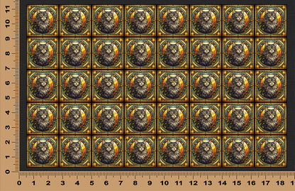 DecoCraft - Scenic Elevated Texture Tiles - Nebelung