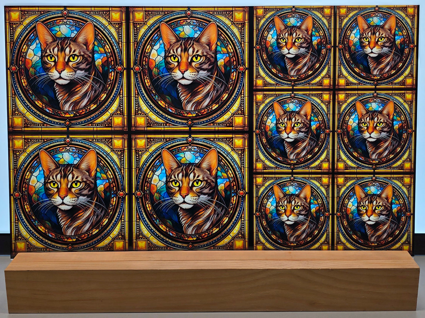 DecoCraft - Scenic Elevated Texture Tiles - Ocicat