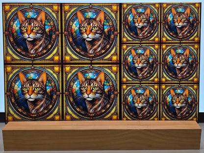 DecoCraft - Scenic Elevated Texture Tiles - Ocicat