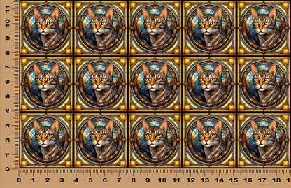 DecoCraft - Scenic Elevated Texture Tiles - Ocicat