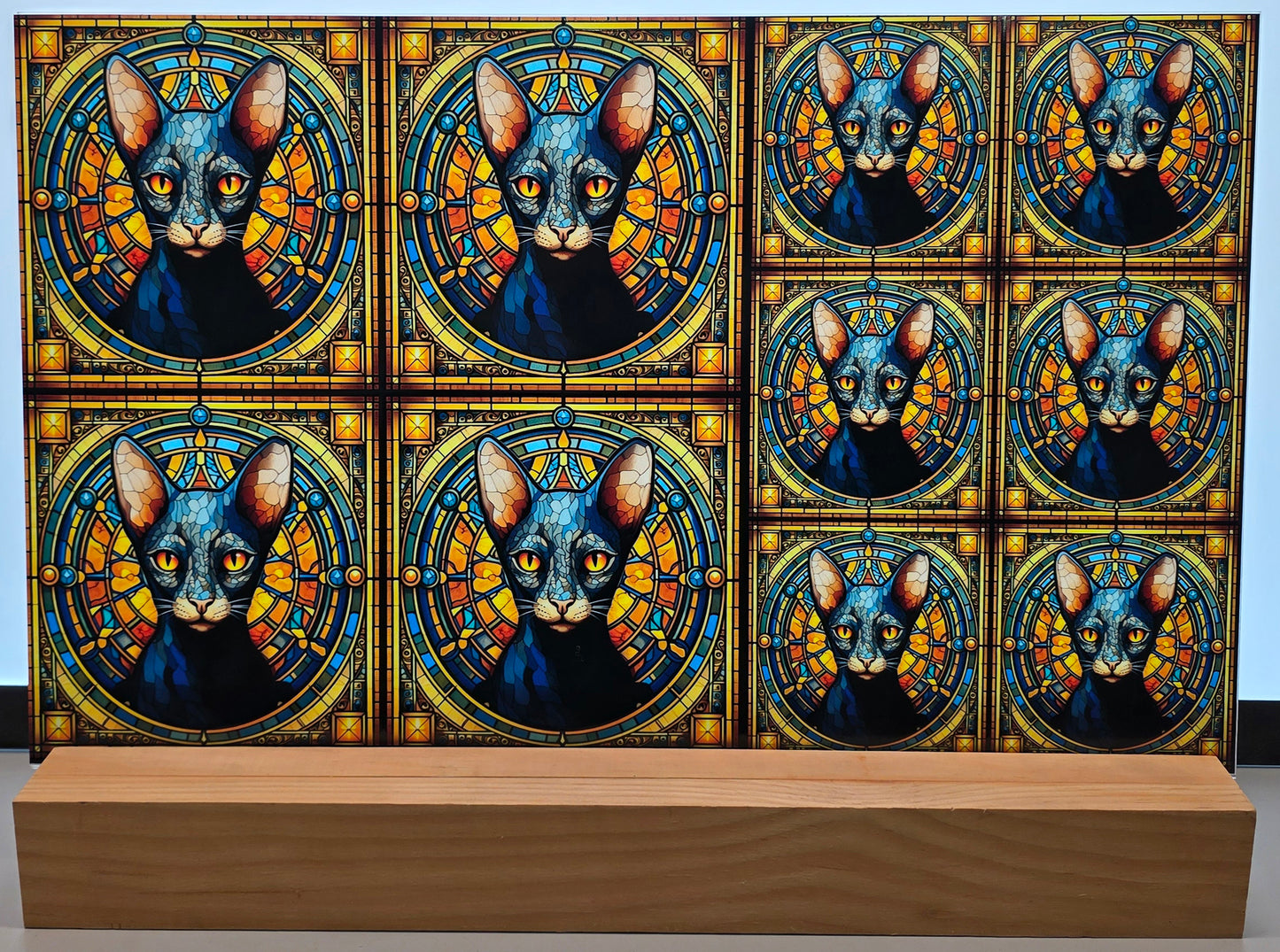 DecoCraft - Scenic Elevated Texture Tiles - Oriental Shorthair