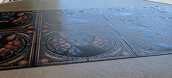 DecoCraft - Scenic Elevated Texture Tiles - Oriental Shorthair