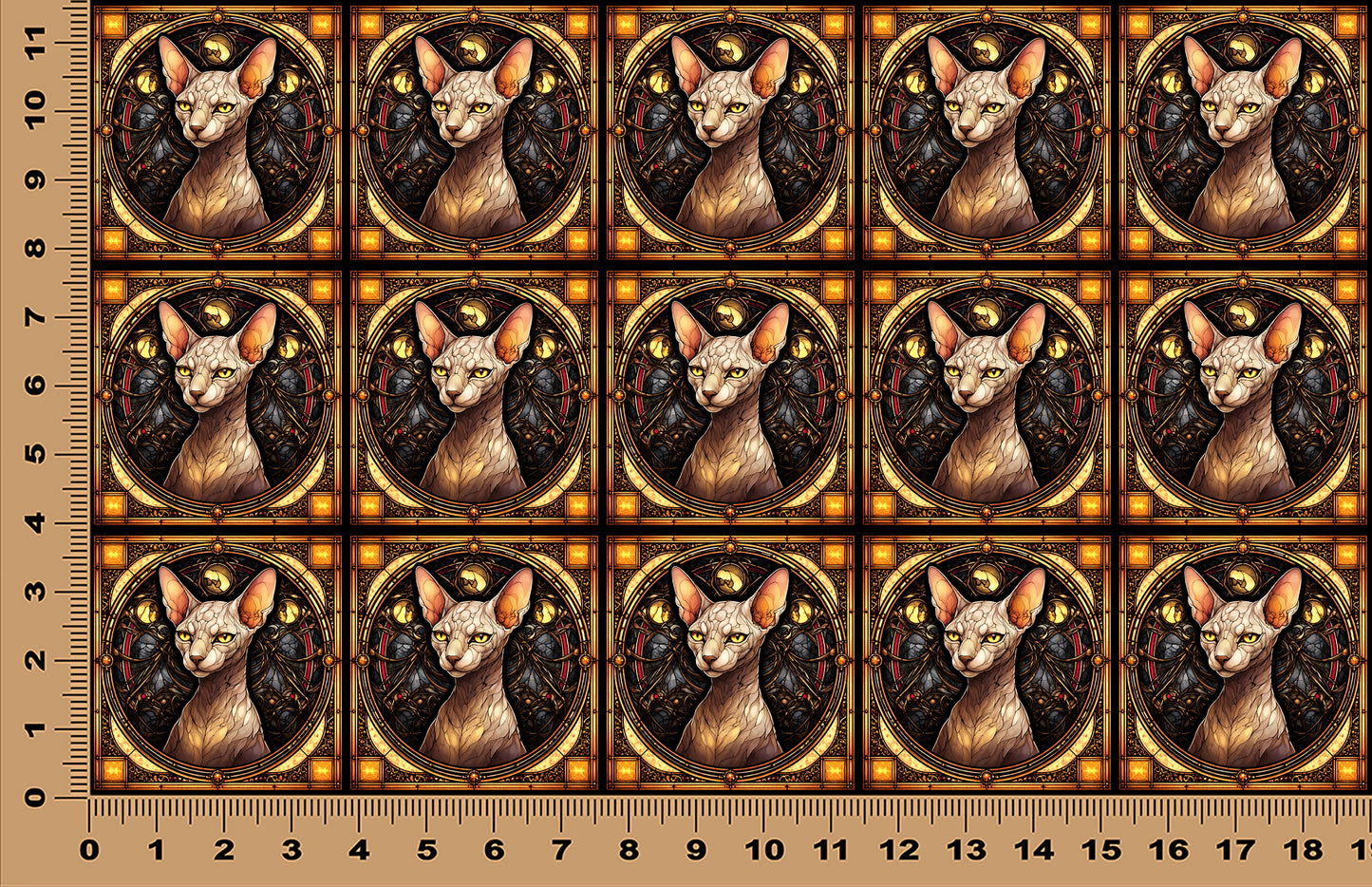 DecoCraft - Scenic Elevated Texture Tiles - Perterbal