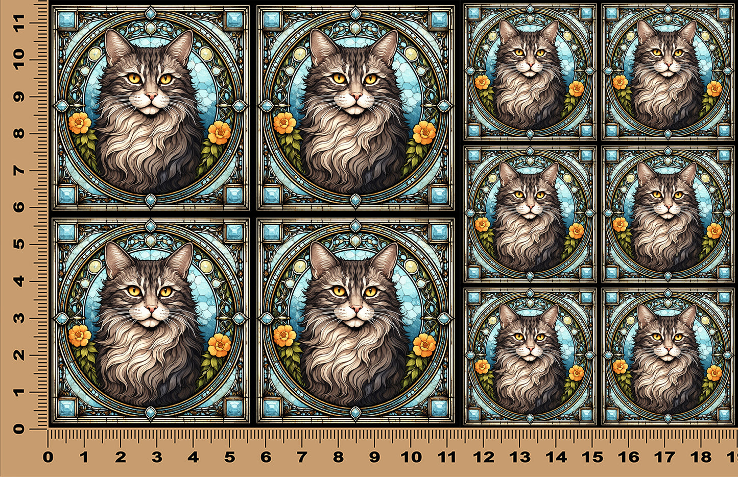 DecoCraft - Scenic Elevated Texture Tiles - Ragamuffin