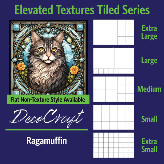 DecoCraft - Scenic Elevated Texture Tiles - Ragamuffin