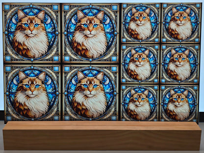 DecoCraft - Scenic Elevated Texture Tiles - Ragdoll