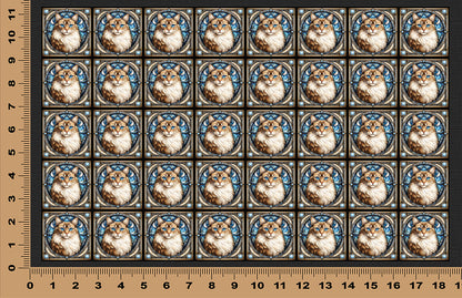 DecoCraft - Scenic Elevated Texture Tiles - Ragdoll