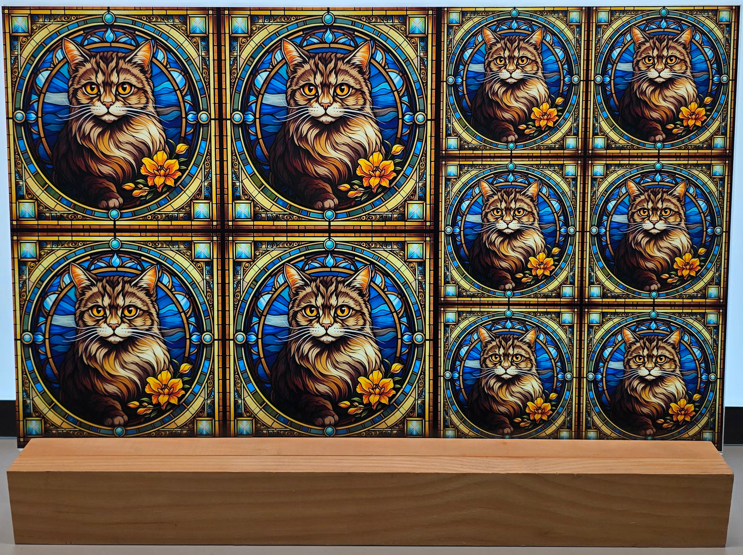 DecoCraft - Scenic Elevated Texture Tiles - Scottish Fold I