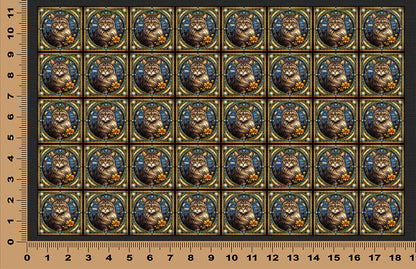 DecoCraft - Scenic Elevated Texture Tiles - Scottish Fold I