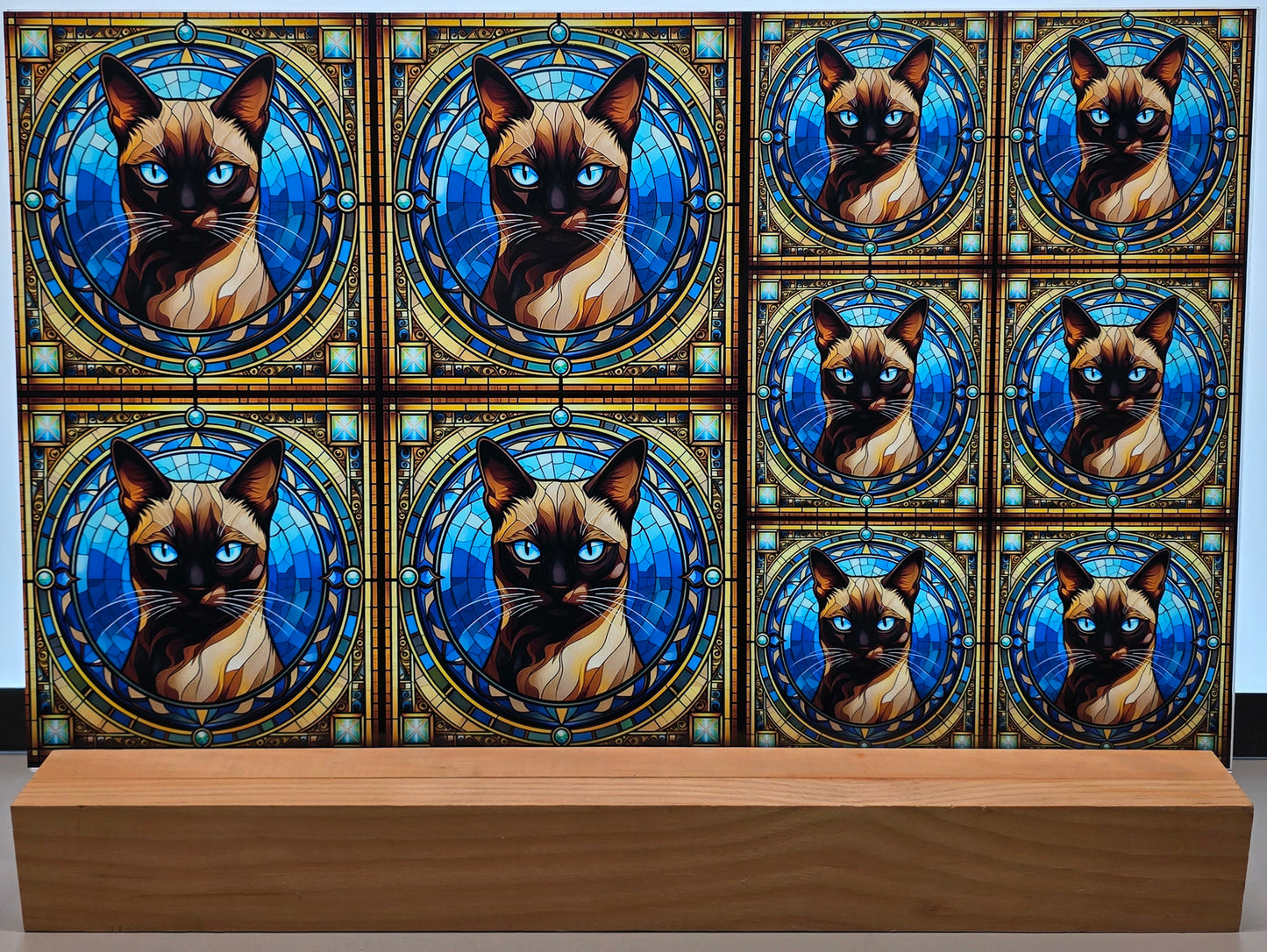 DecoCraft - Scenic Elevated Texture Tiles - Siamese