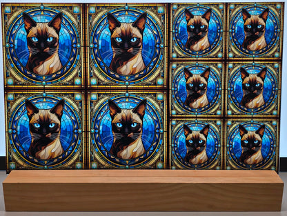 DecoCraft - Scenic Elevated Texture Tiles - Siamese