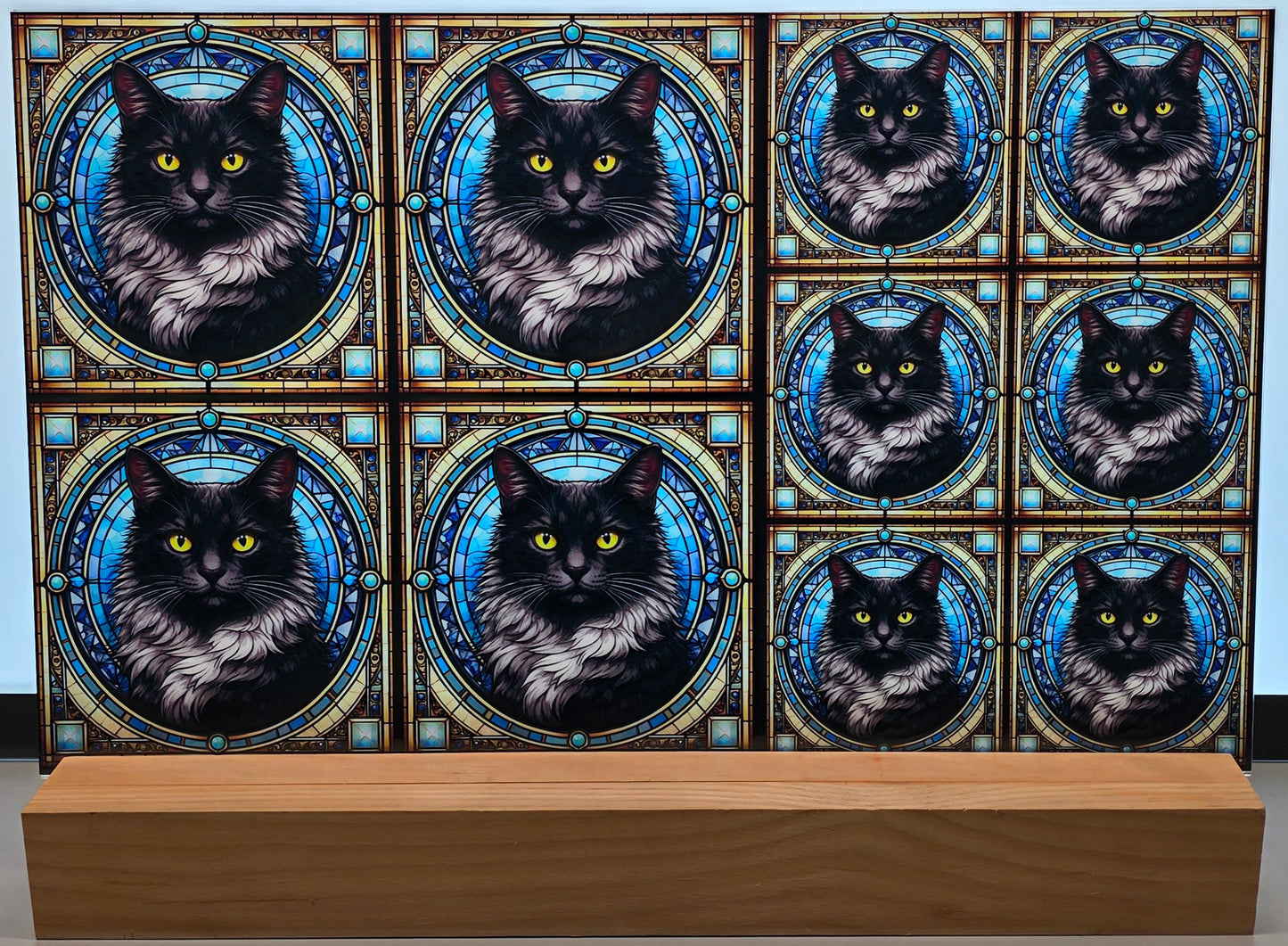 DecoCraft - Scenic Elevated Texture Tiles - Smokey