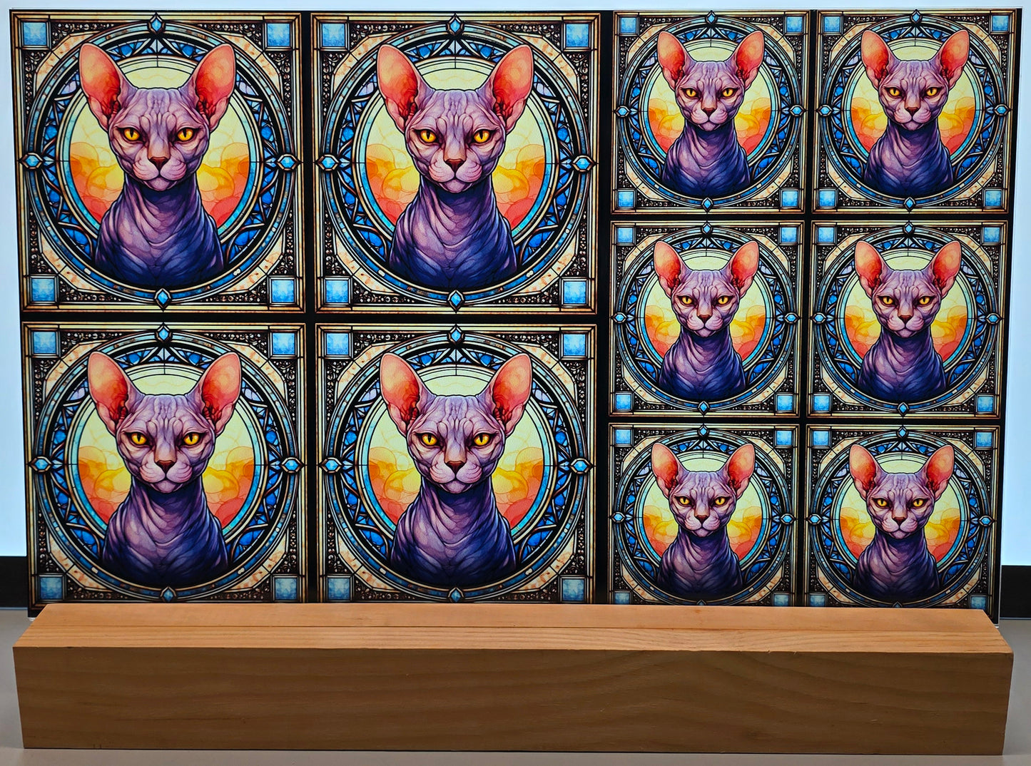 DecoCraft - Scenic Elevated Texture Tiles - Sphynx