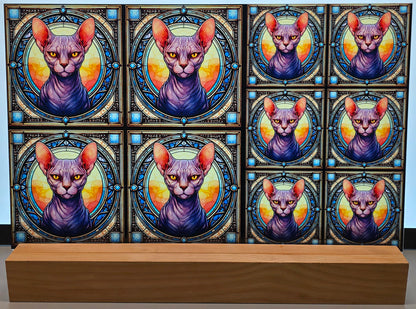 DecoCraft - Scenic Elevated Texture Tiles - Sphynx