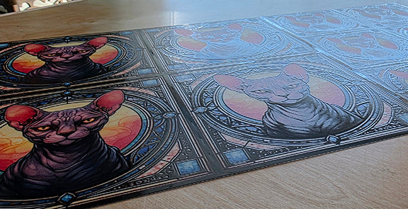 DecoCraft - Scenic Elevated Texture Tiles - Sphynx