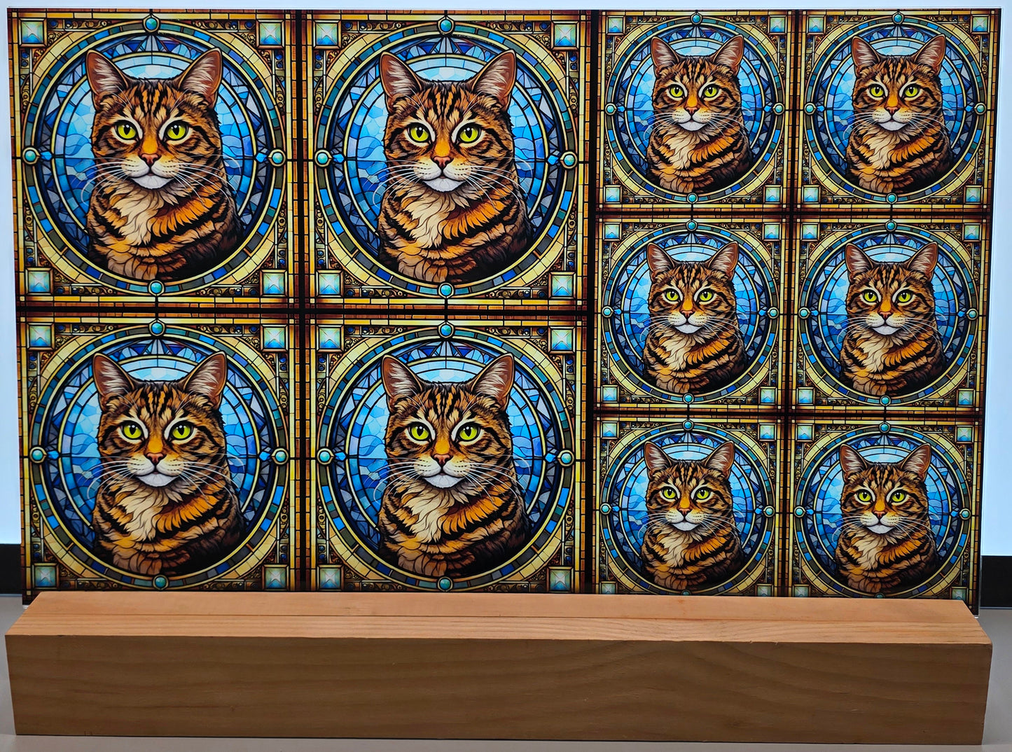 DecoCraft - Scenic Elevated Texture Tiles - Tabby