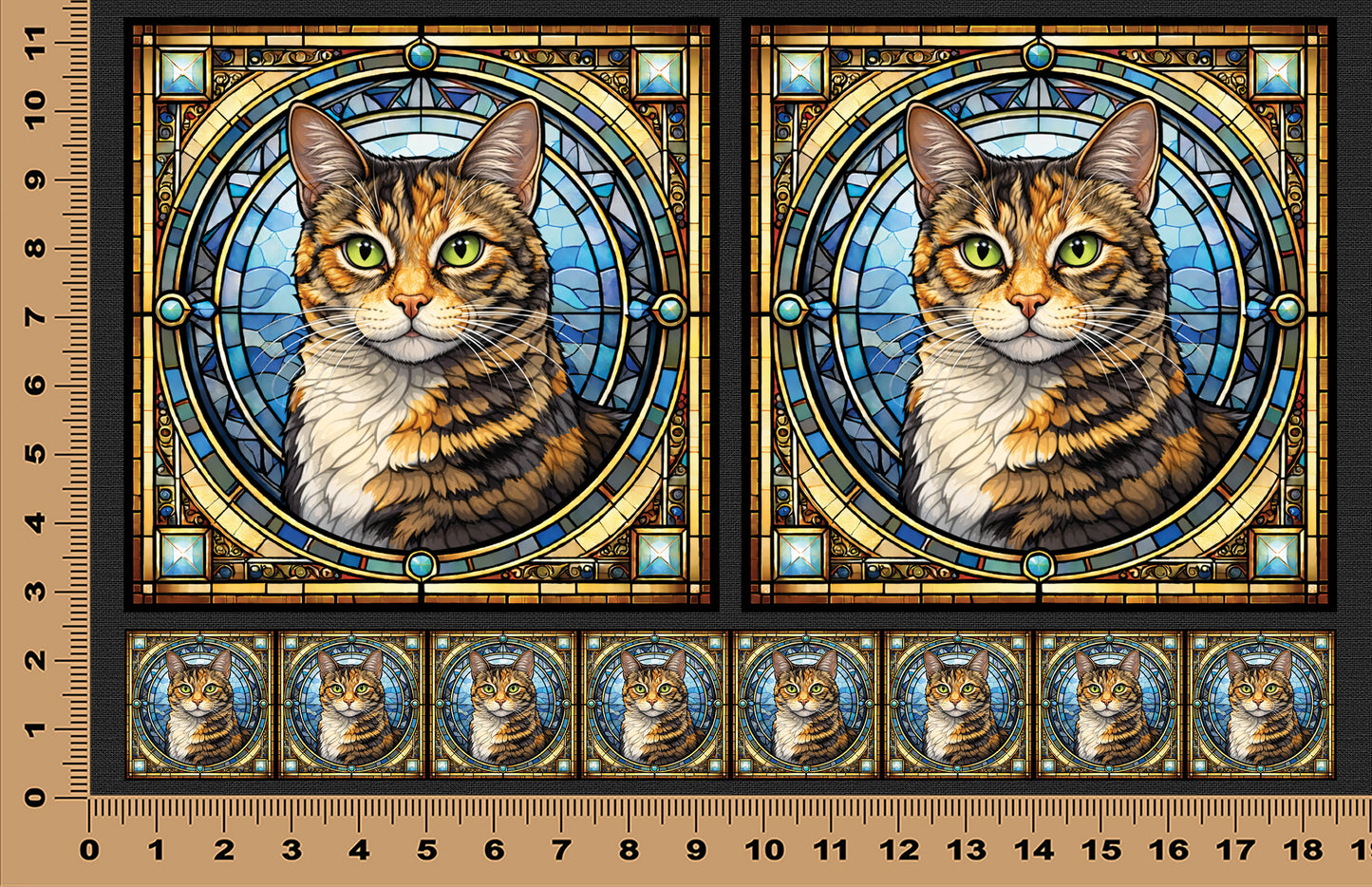 DecoCraft - Scenic Elevated Texture Tiles - Torbie