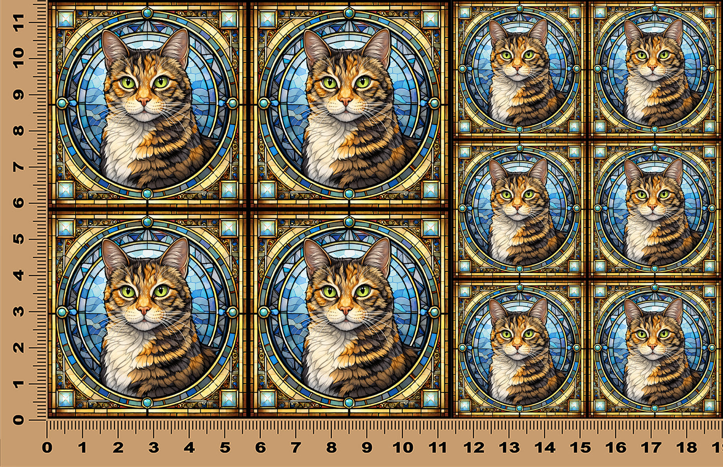 DecoCraft - Scenic Elevated Texture Tiles - Torbie