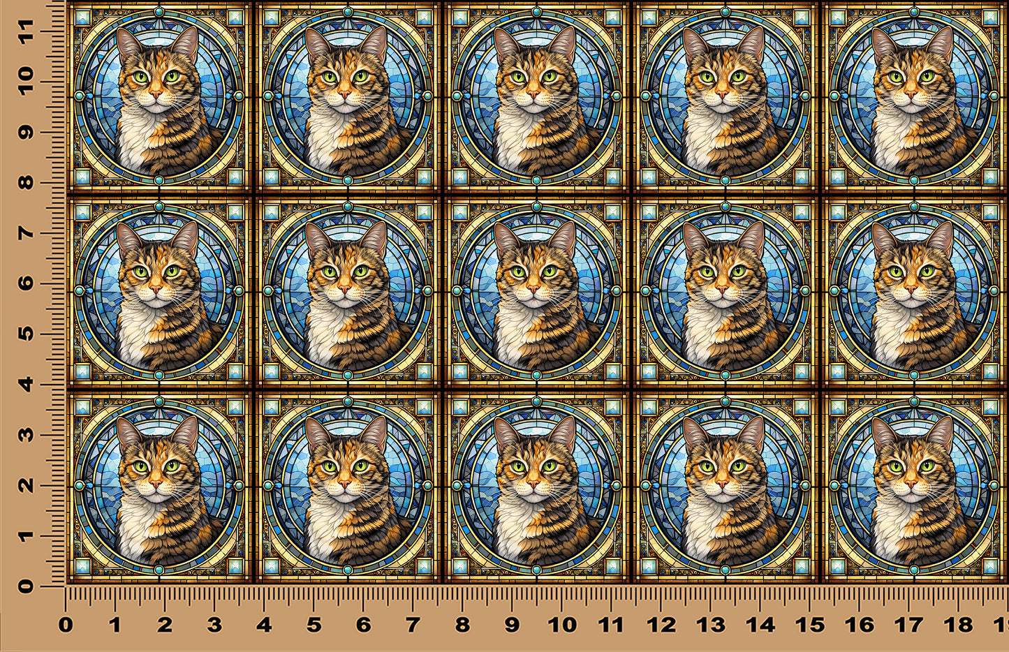 DecoCraft - Scenic Elevated Texture Tiles - Torbie