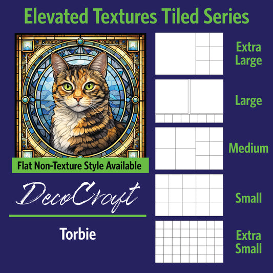 DecoCraft - Scenic Elevated Texture Tiles - Torbie