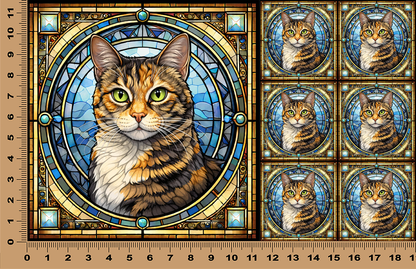 DecoCraft - Scenic Elevated Texture Tiles - Torbie