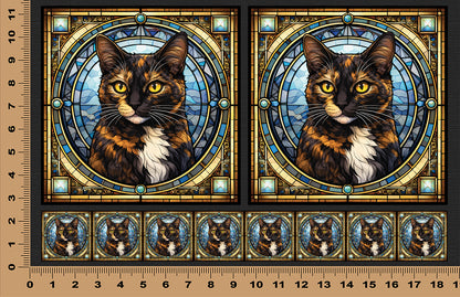DecoCraft - Scenic Elevated Texture Tiles - Tortoiseshell