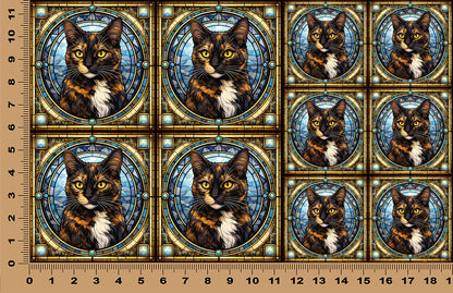 DecoCraft - Scenic Elevated Texture Tiles - Tortoiseshell