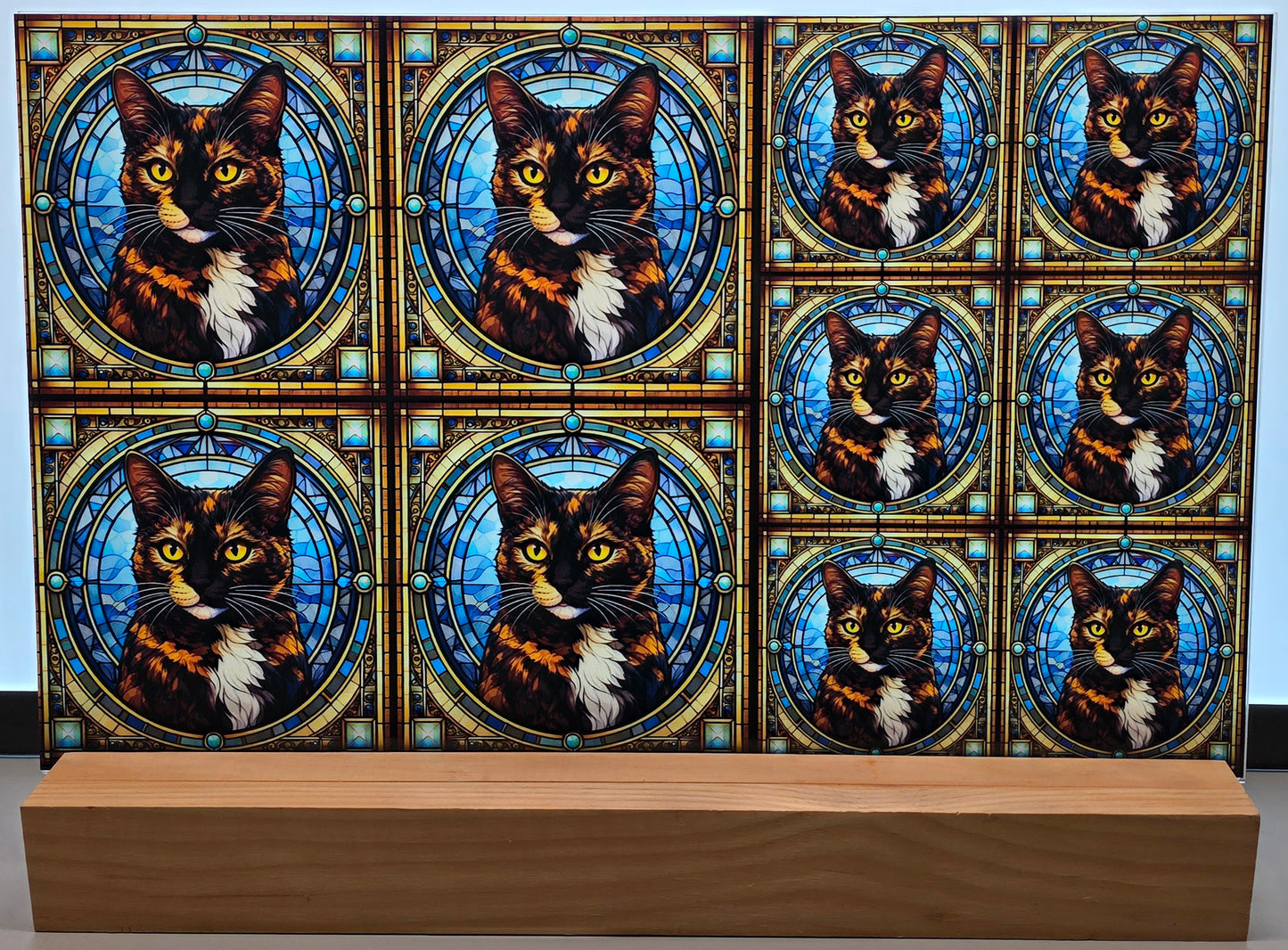 DecoCraft - Scenic Elevated Texture Tiles - Tortoiseshell