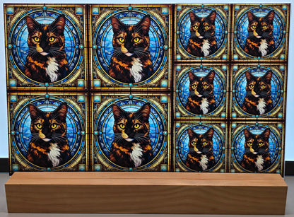 DecoCraft - Scenic Elevated Texture Tiles - Tortoiseshell