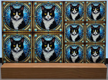 DecoCraft - Scenic Elevated Texture Tiles - Tuxedo