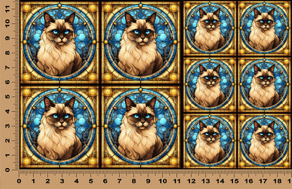 DecoCraft - Scenic Elevated Texture Tiles - Birman