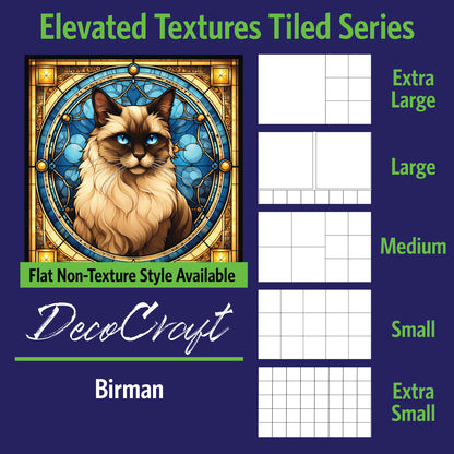 DecoCraft - Scenic Elevated Texture Tiles - Birman