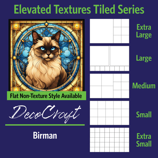 DecoCraft - Scenic Elevated Texture Tiles - Birman