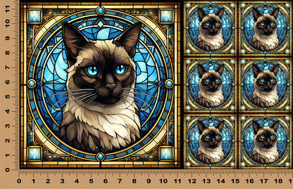 DecoCraft - Scenic Elevated Texture Tiles - Snowshoe