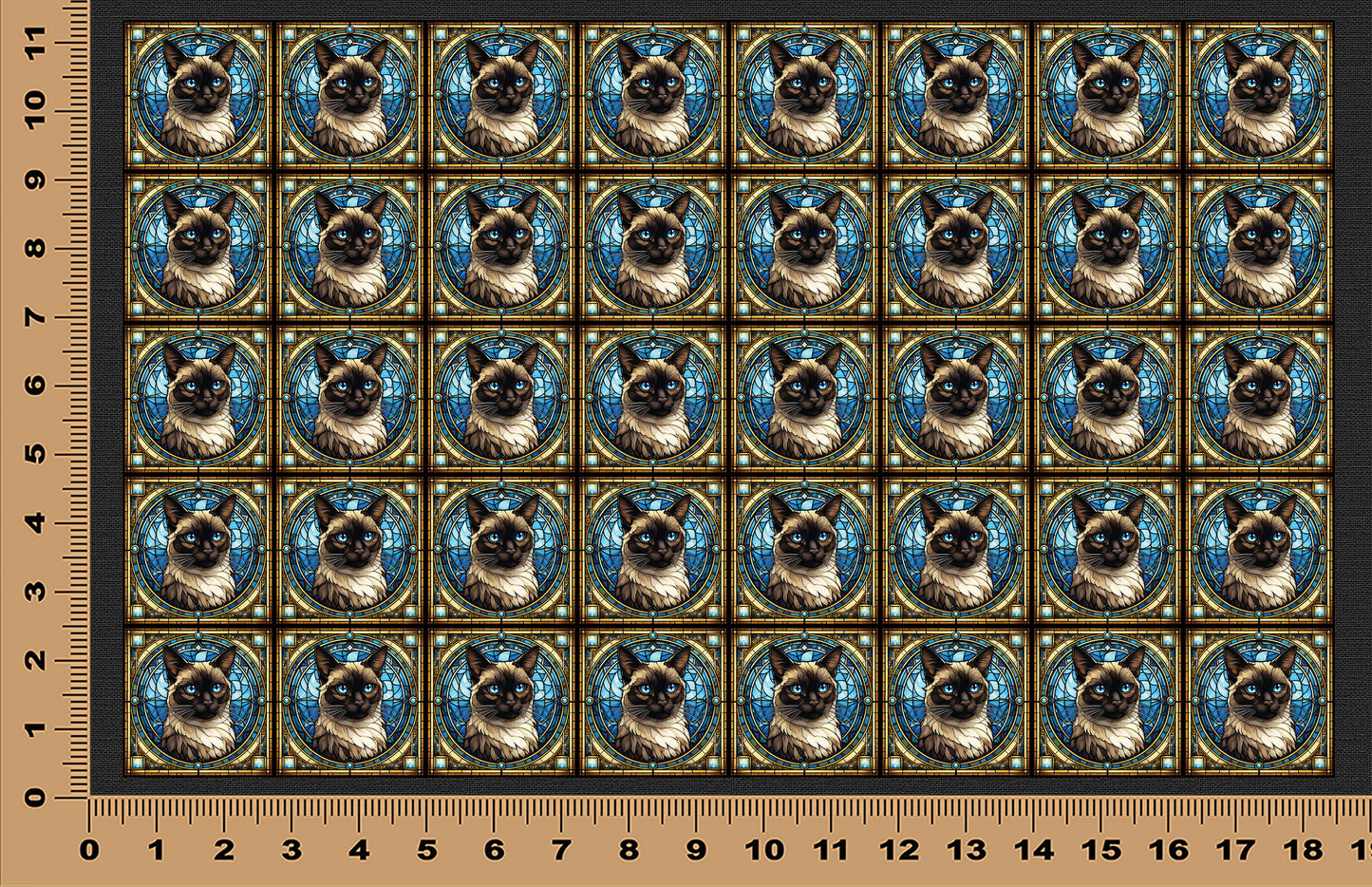 DecoCraft - Scenic Elevated Texture Tiles - Snowshoe