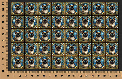DecoCraft - Scenic Elevated Texture Tiles - Snowshoe