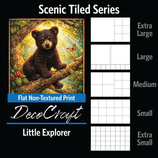 DecoCraft - Scenic Tiles Series - Little Explorer