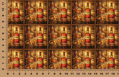 DecoCraft - Scenic Elevated Texture Tiles - Barrel-Aged Pour