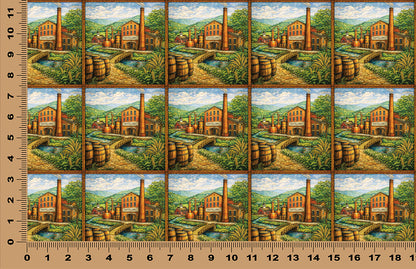 DecoCraft - Scenic Elevated Texture Tiles - Heart of the Distillery